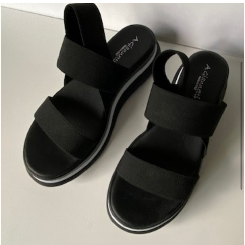 A. Gianetti platform strap sandal